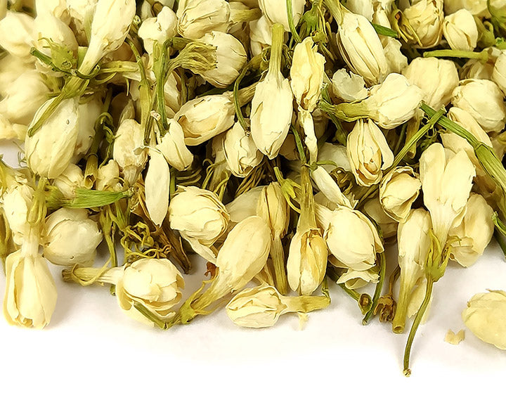 Premium Dried Jasmine Flower 2.5 Oz,Fragrant Edible Jasmine Buds for  Tea,Drinks,Baking. 干茉莉花 100% Natural Jasmine Flowers for Handmade Soap  Candles