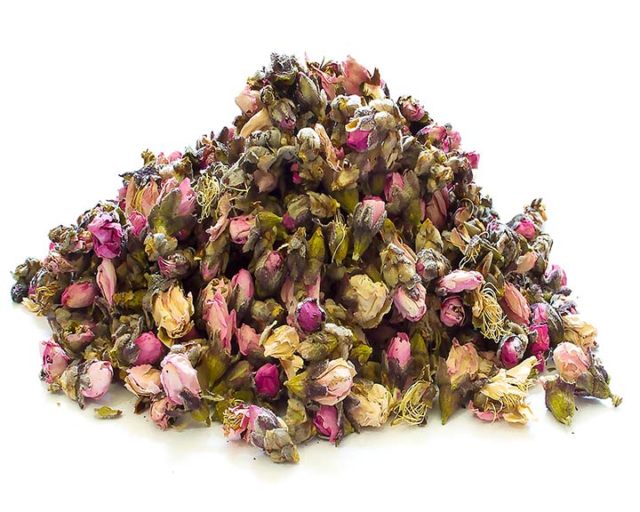 Dried Rose Buds, Dried Rose Petals, Pink Yellow Soap Craft