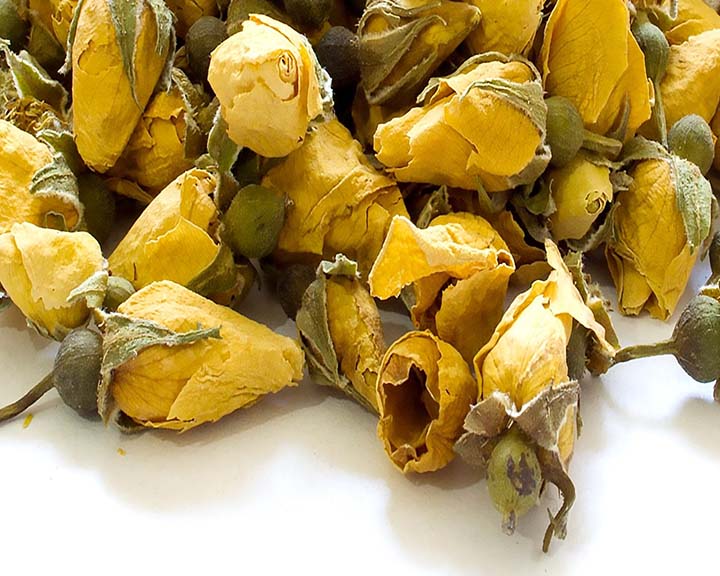 Dried Yellow Rose Buds - Craft, Candles, Soap, Confetti